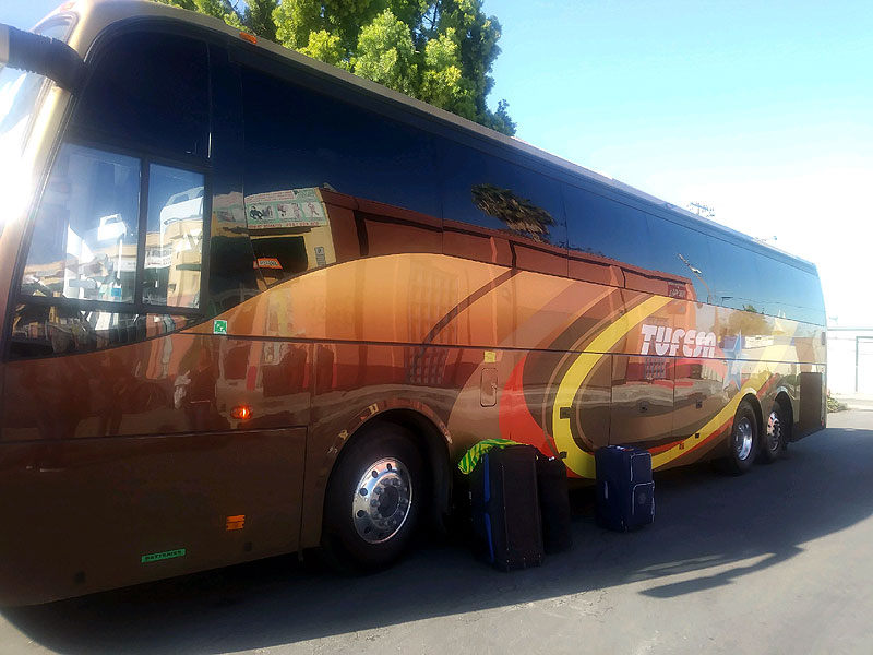 Venta de boletos de autobus a México, Tufesa San Jose, California