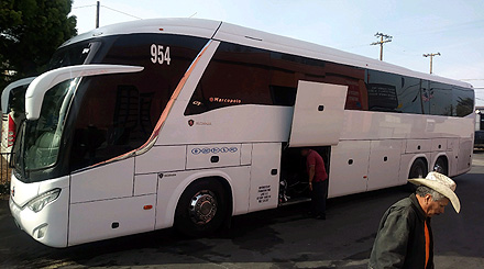 Buses to Mexico, ticket sales